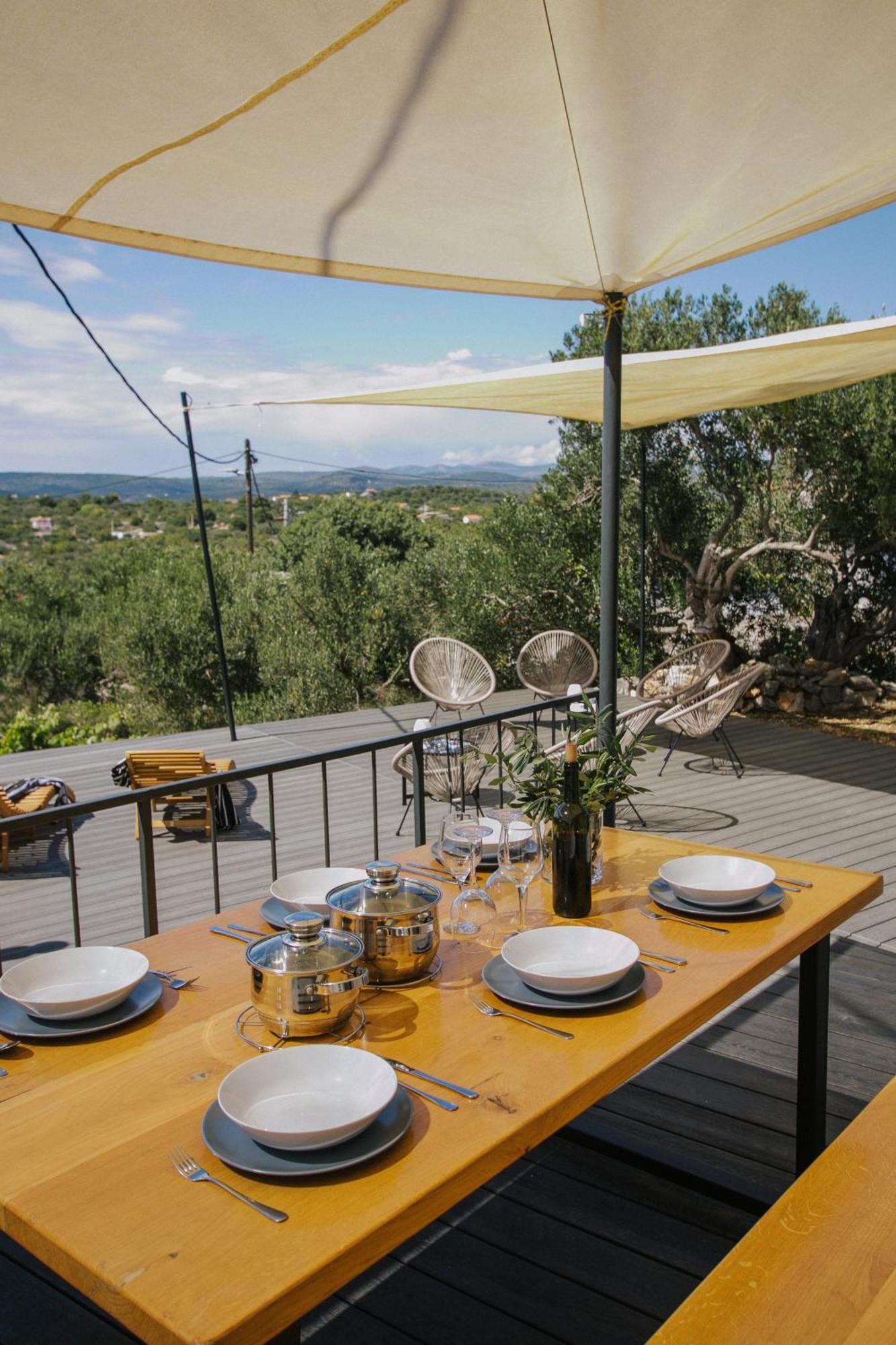 House Marija Drvenik Mali Villa Трогир Екстериор снимка