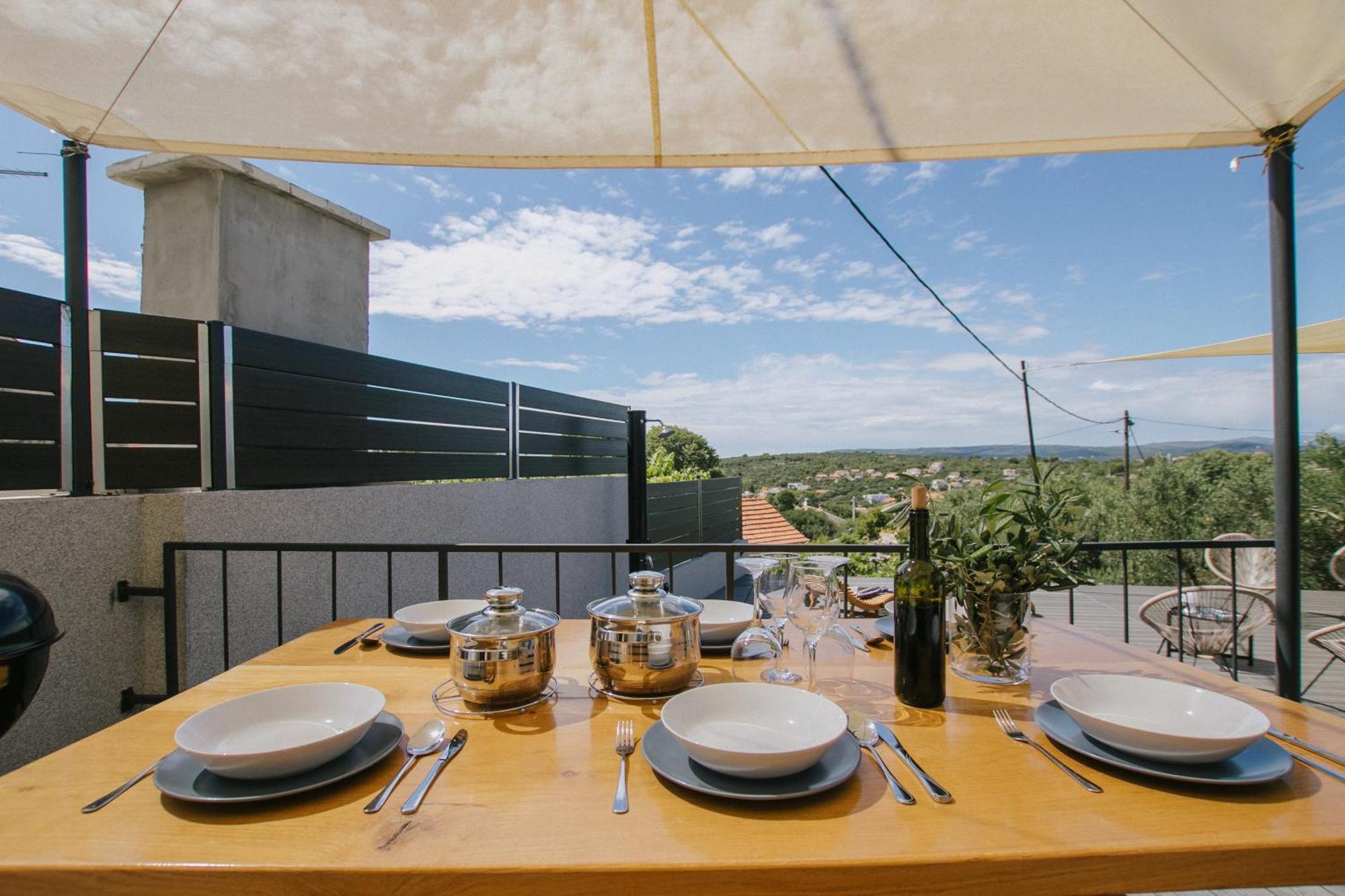 House Marija Drvenik Mali Villa Трогир Екстериор снимка